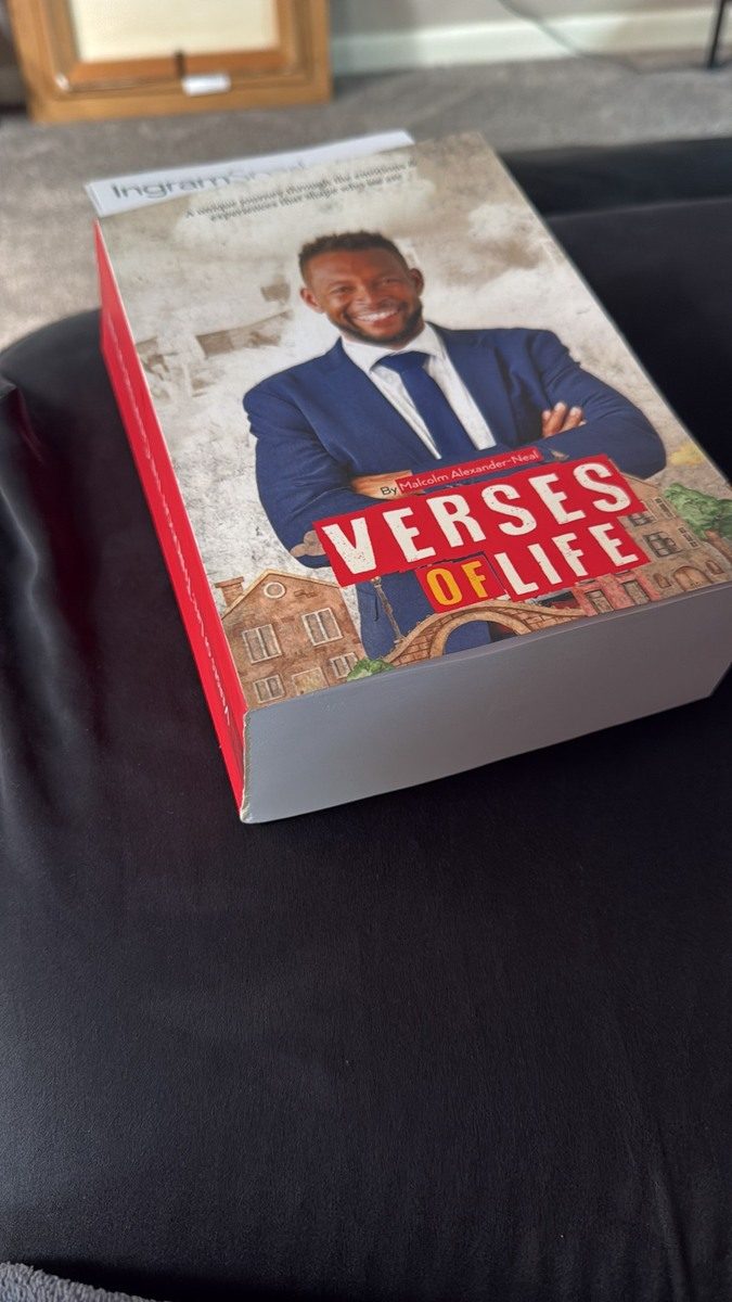 An actual copy of Verses of Life